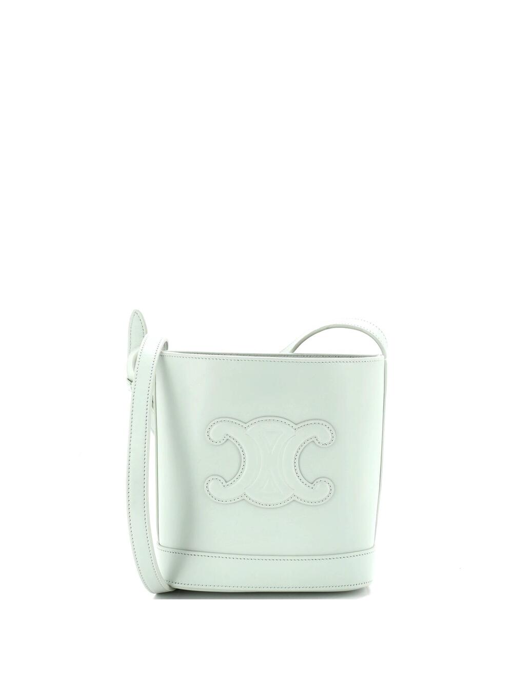 Celine Cuir Triomphe Bucket Bag Leather #247807C21B